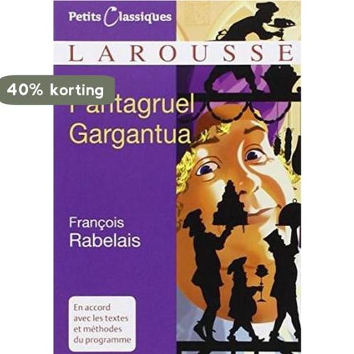 Pantagruel Gargantua (petits classique Larousse), Boeken, Overige Boeken, Gelezen, Verzenden