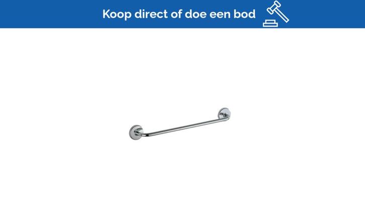 Bieden: Inda A2390ACR towel holder chrome, Doe-het-zelf en Bouw, Sanitair, Ophalen of Verzenden