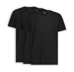 2eChoix | 3x LebasQ Fit T-Shirts - Noir - Col en V - Coupe, Ophalen of Verzenden, Nieuw