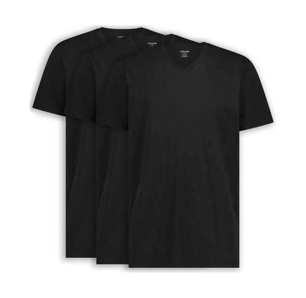 2eChoix | 3x LebasQ Fit T-Shirts - Noir - Col en V - Coupe, Kleding | Dames, T-shirts, Ophalen of Verzenden