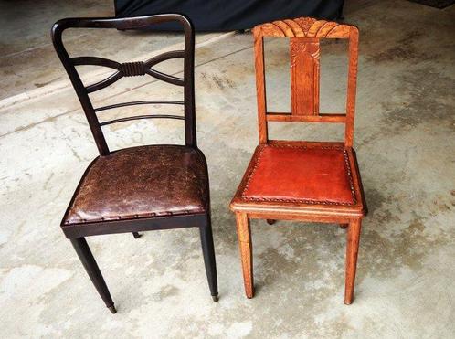 Stoel (2) - Kastanje, Mahonie - Liberty Decor, Antiek en Kunst, Kunst | Designobjecten