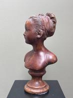 Beeld, Buste van meisje - 2,8 kg - 32 cm - Hars