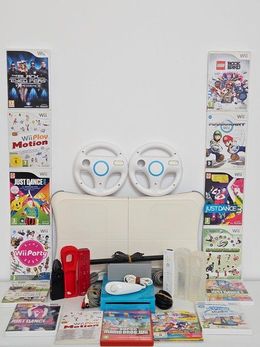 Nintendo - Wii - MotionPlus Controller + Nunchuk + Steering, Games en Spelcomputers, Spelcomputers | Overige Accessoires