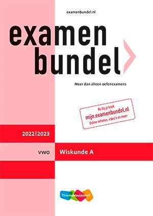 Examenbundel / vwo Wiskunde A 2022/2023 9789006639902, Boeken, Overige Boeken, Gelezen, Verzenden