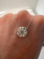 Zonder minimumprijs - Halsketting - 14 karaat Witgoud -