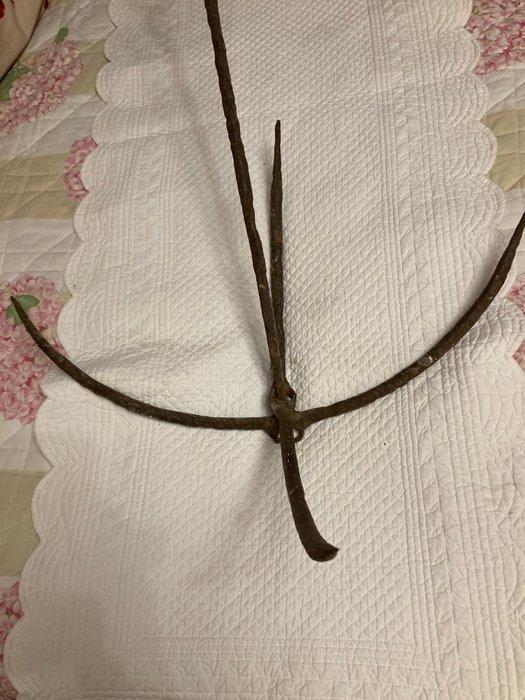 Maritieme objecten - krachtig benadrukt- Ancre, Antiek en Kunst, Curiosa en Brocante