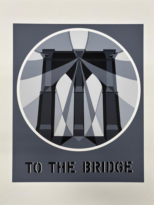 Robert Indiana (1928-2018) - To the Bridge, Antiek en Kunst, Kunst | Designobjecten