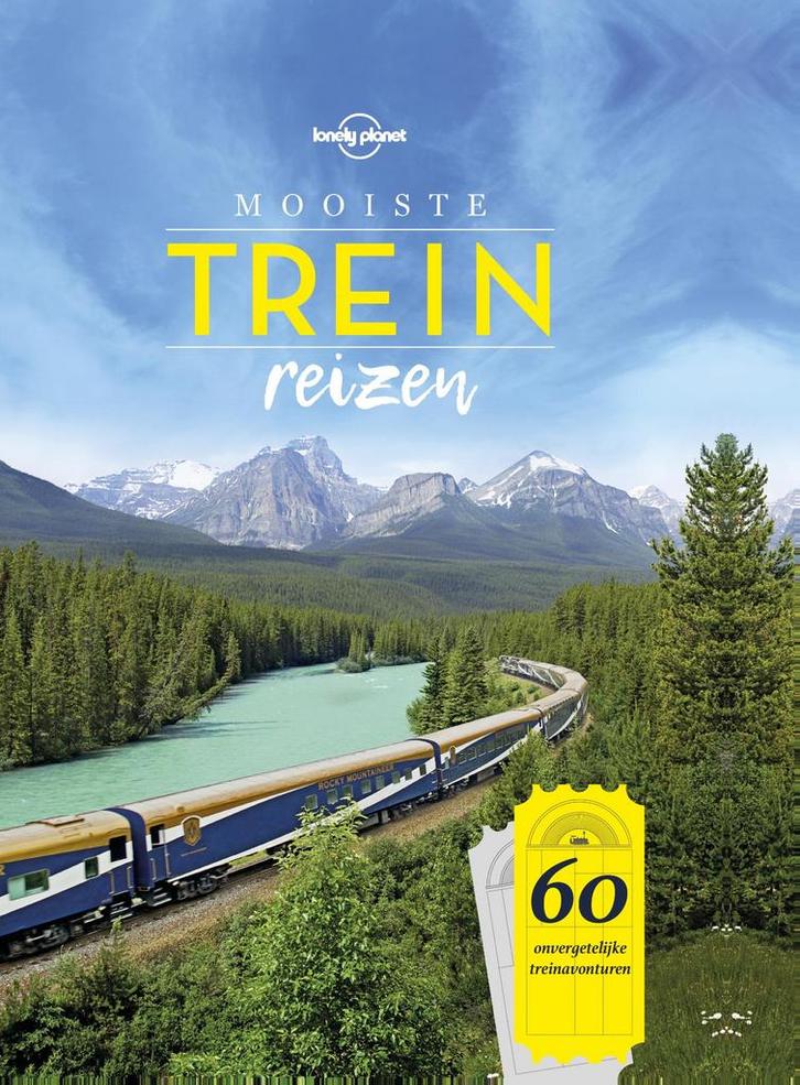 Lonely Planet mooiste treinreizen / Lonely planet, Boeken, Reisgidsen, Zo goed als nieuw, Verzenden
