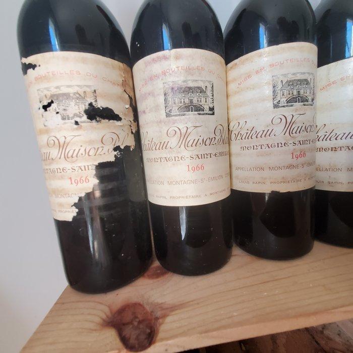 Château Maison Blanche - Saint-Émilion - 6 Flessen (0.75, Verzamelen, Wijnen