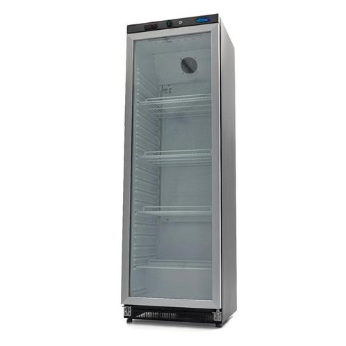 Koelkast - 400 L - Zwart - met Glazen Deur, Zakelijke goederen, Horeca | Keukenapparatuur, Nieuw in verpakking, Koelen en Vriezen