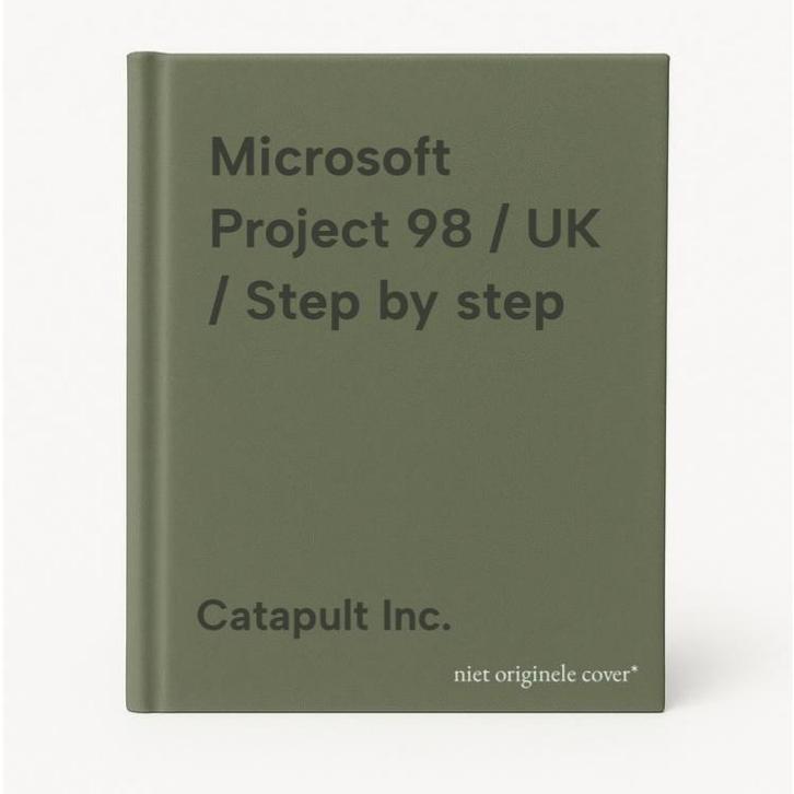 Microsoft Project 98 / UK / Step by step 9789039508657, Livres, Informatique & Ordinateur, Envoi