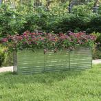 vidaXL Plantenbak verhoogd 240x40x77 cm gegalvaniseerd staal, Tuin en Terras, Verzenden, Nieuw
