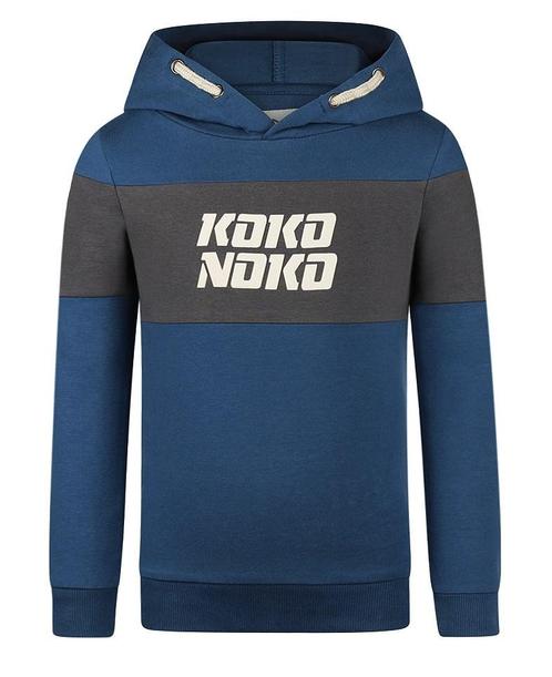 Koko Noko - Hoody Mid Blue/Dark Grey, Enfants & Bébés, Vêtements enfant | Autre, Enlèvement ou Envoi