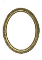 Lijst - Hout - Ovaal groot en indrukwekkend, Antiek en Kunst