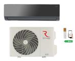 Rotenso Elis zwart E70Xi airconditioner set, Nieuw, Energieklasse A of zuiniger, 3 snelheden of meer, Verzenden