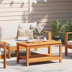 vidaXL Bijzettafel Bruin 90 x 50 x 45 cm Massief Acacia Hout, Huis en Inrichting, Tafels | Salontafels, Verzenden, Nieuw