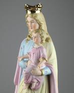 Beeldje, Maria met Kind - 39 cm - Biscuit porselein, Antiek en Kunst
