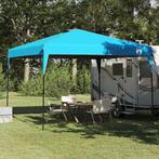 vidaXL Pop-up Luifel Tent Blauw 300 x 300 cm Stof, Verzenden, Nieuw