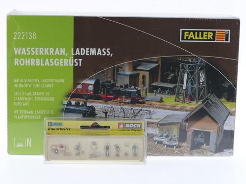 Schaal N Faller 222138 waterkraan, laadprofiel, vlampijpr..., Hobby en Vrije tijd, Modeltreinen | N-Spoor, Brug, Tunnel of Gebouw