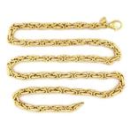 Handmade - Halsketting - Bizantina satinata - 12.3 g - 18, Nieuw