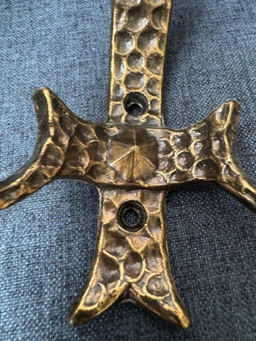 Ensemble de patères (4) - Laiton, Antiek en Kunst, Curiosa en Brocante
