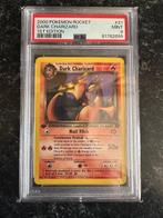WOTC Pokémon - 1 Graded card - Dark Charizard 2000 1st, Nieuw