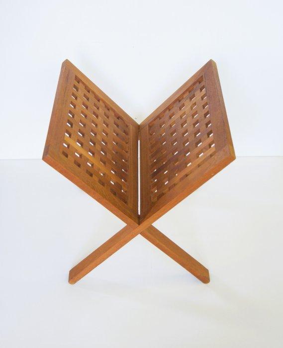 Trip Trap - Tijdschriftenhouder - Teakhout, Antiek en Kunst, Antiek | Meubels | Stoelen en Sofa's