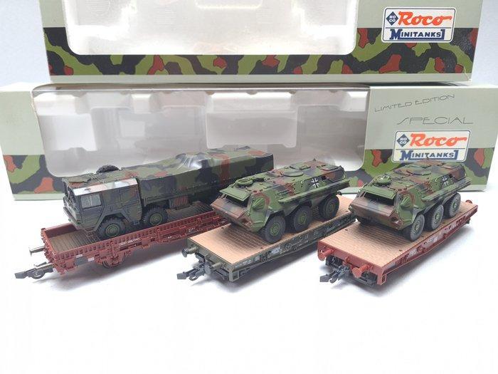 Roco H0 - 803/809 - Ensemble de wagons de marchandises pour, Hobby en Vrije tijd, Modeltreinen | H0