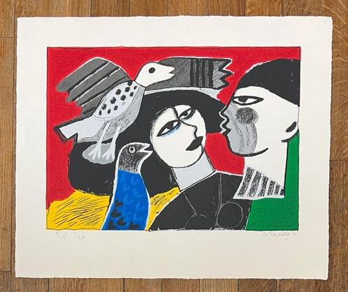 Corneille (1922-2010) - Dialogue amoureux, Antiek en Kunst, Antiek | Overige Antiek