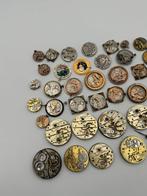 Klokonderdelen - Messing, Metaal, Emaille - partij van, Antiek en Kunst