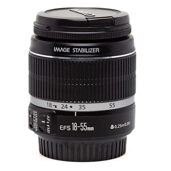 Canon EF-S 18-55mm f/3.5-5.6 IS met garantie, Audio, Tv en Foto, Foto | Lenzen en Objectieven, Verzenden