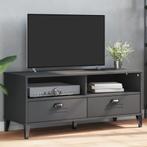 vidaXL Meuble TV VIKEN gris anthracite bois de pin, Maison & Meubles, Armoires | Mobilier de télévision, Verzenden, Neuf