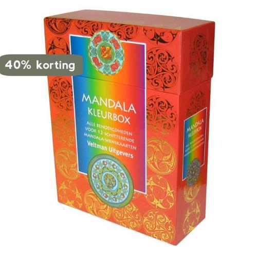 Mandala Kleurbox 9789059208926, Boeken, Esoterie en Spiritualiteit, Gelezen, Verzenden