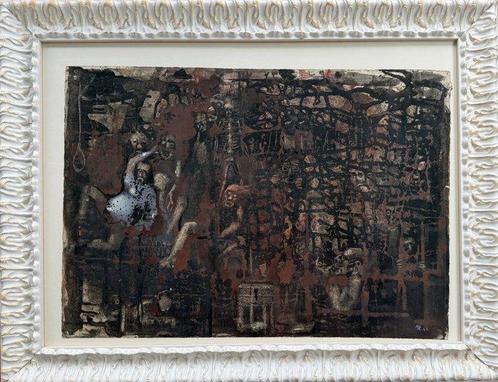 Antoni Pitxot Soler (1934–2015) - El Purgatorio, Antiek en Kunst, Kunst | Schilderijen | Klassiek
