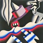 Mark Kostabi (1960) - FAR OUT, Antiek en Kunst, Kunst | Schilderijen | Modern