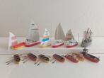 Kibri H0 - Décor de train miniature (16) - Divers bateaux, Nieuw