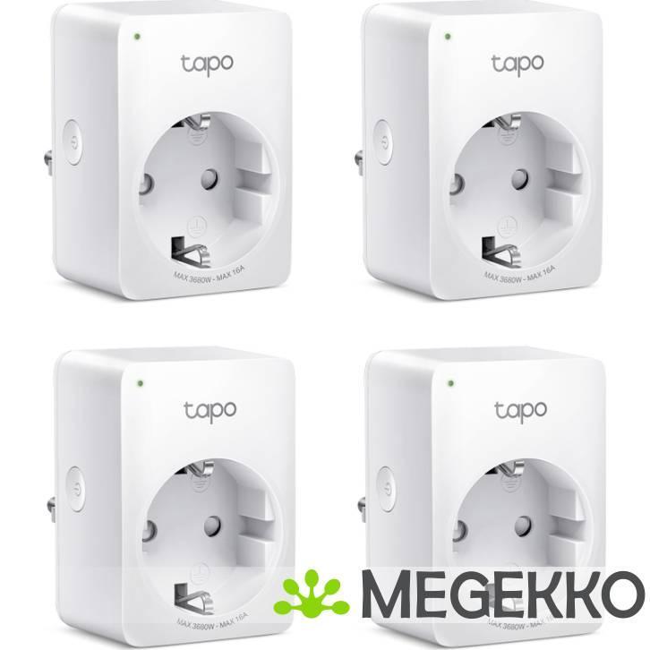 TP-Link Tapo P110 smart plug 3680 W Thuis, Kantoor Wit, Doe-het-zelf en Bouw, Alarmsystemen, Nieuw, Verzenden