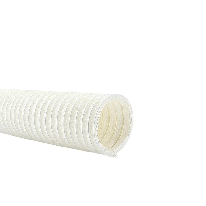 Flexibele slang WIT PVC - Ø160- lengte 6 meter, Doe-het-zelf en Bouw, Ventilatie en Afzuiging, Nieuw, Verzenden