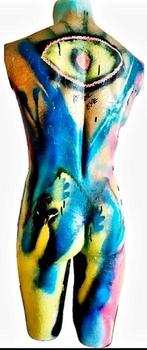 Handmade - Buste, Corpo - 1.07 m - Plastique, Résine, Antiek en Kunst