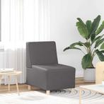 vidaXL Modulaire Sofa Eenheid Armless Grijs 55 x 74 x 82 cm, Huis en Inrichting, Zetels | Zetels, Verzenden, Nieuw