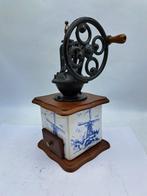 Koffiemolen - mechanisch - Gietijzer - Handmolen Delfts
