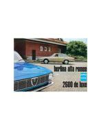 1966 ALFA ROMEO OSI 2600 BERLINA DE LUXE BROCHURE, Ophalen of Verzenden, Nieuw