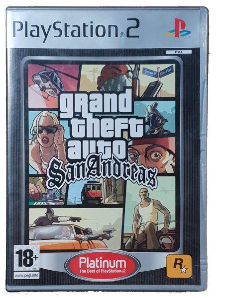 Grand Theft Auto San Andreas-Platinum (PlayStation 2), Games en Spelcomputers, Games | Sony PlayStation 2, Ophalen of Verzenden