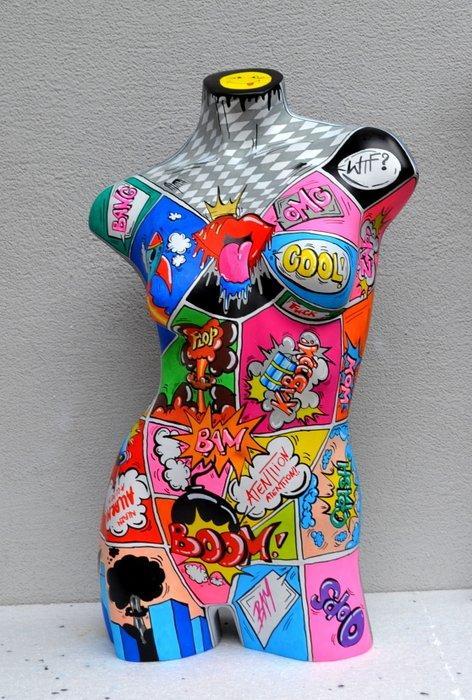 Patrycja Mroczkowska - Pop Art Torso XXL, Antiek en Kunst, Kunst | Designobjecten