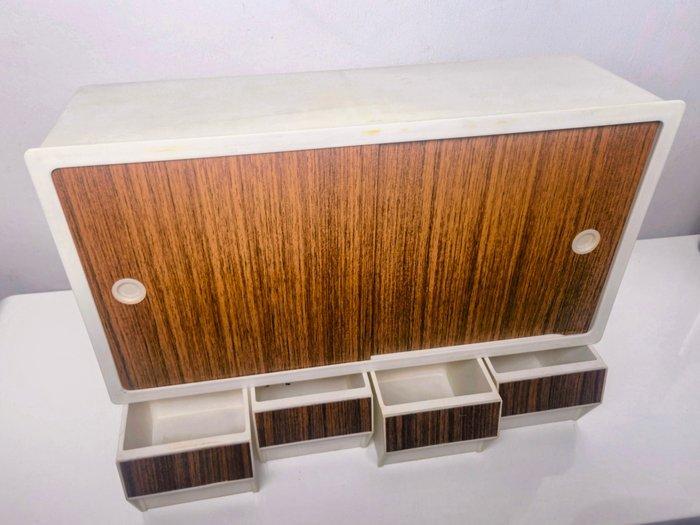 Medicijnkastje - Vintage Kastje - Badkamer / Keuken Meubel -, Antiek en Kunst, Kunst | Designobjecten