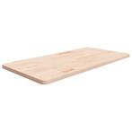 vidaXL Wastafelblad 100x50x2,5 cm onbehandeld massief, Huis en Inrichting, Keuken | Keukenelementen, Verzenden, Nieuw