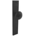 Intersteel Knopschild 245x45mm blind zwart, Doe-het-zelf en Bouw, Ophalen of Verzenden, Nieuw