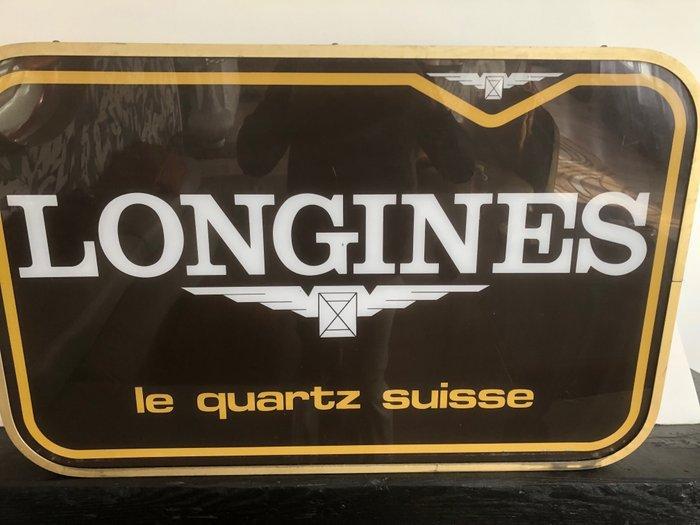 officiële Longines verlichte uithangbord - Neonlichtbord -, Antiek en Kunst, Antiek | Wandborden en Tegels