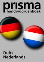 Prisma handwoordenboek / Duits-Nederlands / Prisma, Boeken, Gelezen, A. Quak, Verzenden, Nederlands