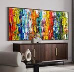 Alberto Stocco - Rainbow abstract, Antiek en Kunst, Kunst | Schilderijen | Modern